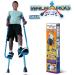 Geospace Original Walkaroo Stilts by Air Kicks - Steel, Blue - Ergonomic Design for Easy Balance Walking - Buy Online on GoSupps.com