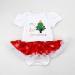 IBTOM CASTLE Baby Girls My 1st Christmas Costume Santa Claus Romper Dress with Headband, Bodysuit Tutu Skirt Outfit Set 0-3 Months - White + Red - Buy Online on GoSupps.com