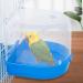 Geegoods Bird Bath Box for Small Birds | Parakeet, Canary, Budgies, Parrots | Caged Bird Bathing Tub with Water Injector - Buy Online on GoSupps.com