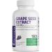 Bronson Grape Seed Extract 400mg - Antioxidant & Immune Support - 95% Proanthocyanidins - Non GMO - 180 Vegetarian Capsules - Buy Online on GoSupps.com