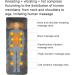 Electrically Heated Massage Mattress - Full-Body Shiatsu Pain Relief Pad with Hot Compress & Warming Lumbar Pillow (EU) - Buy Online on GoSupps.com