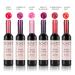 6-Piece Wine Lip Tint Set - Long-Lasting, Waterproof Lip Stain & Gloss for Women - Buy Online on GoSupps.com