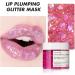 Gruwkue Lip Plumping Gloss | Natural Lip Plumper To Plump Your Lips Lip Care Enhancer Lip Moisturizer For Smoother More Supple Lips Enhance & Nourishing Firm Lips Purple - Buy Online on GoSupps.com