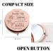 LOGMOR Wife Gift: Elegant Mini Compact Mirror for Her - Fun Birthday & Valentine's Day Idea - Buy Online on GoSupps.com