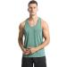 Ymmchy Men's Sport Tank Top 3-Pack - Quick Dry Sleeveless Muscle Shirts for Gym & Training - Black Gray Army Green - Size L - Buy Online on GoSupps.com