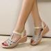 Shop XTZYGLFD Munde Speeling Sandals for Women - Comfortable & Stylish Elastic Rame Middle Fish Shoes - Perfect for Holidays - Size 5 UK - International Shipping Available - Buy Online on GoSupps.com