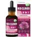 100% Natural Herbal Drops Red Clover Extract for Hormone Balance Menopause Support & Bone Health Support. 2oz