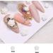 3D Flower Nail Charms 200 Pcs White Acrylic Camellia Rose Flower Nail Art Charms Nail Rhinestones Gems Nail Accessories for DIY Nail Art Design Jewelry Making (White) - Buy Online on GoSupps.com