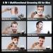 7D Bald Head Shavers for Men LITSHEEN 6 in 1 Wet Dry Electric Shaver for Face & Head Waterproof Floating Electric Razor with LED Display USB Rechargeable Men's Rotary Shavers with Wireless Charging Base Father's Day Gift - Buy Online on GoSupps.com