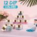 Lavender Violets Fast Drying Dip Powder Nail Kit - 12 Glitter Colors - 0.5 oz/bot - Acrylic Starter Set - Buy Online on GoSupps.com