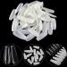 Noverlife 1200PCS Long Coffin False Nails Tips - Full Cover Ballerina Fakes Nails for DIY Nail Art - Clear & Natural - Nail Salon Quality - Buy Online on GoSupps.com