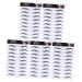 Beavorty 10 Pcs Eyebrow Stickers Imitation Eyebrow Sticker False Eyebrows Cosmetics Miss Blush Makeup