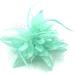 Feather Comb Fascinator for Women Wedding Ascot Races Christening Hair Piece (Mint Green) - Buy Online on GoSupps.com