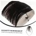 MAGICLULU Bangs Wig Piece Mini Clips for Hair Clip in Air Bangs Real Hair Wigs Fake Hair Bangs Fringe Bangs French Hair Front Hair Fringe France Hair Strands Fully Hand-woven Women's 20x7cm Black - Buy Online on GoSupps.com