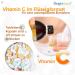 Liposomal Vitamin C 250ml - 1000mg Daily Dose for Immune Support Energy & Skin - Vegan & Sugar-Free Orange Drops - High Bioavailability - Weightworld - Buy Online on GoSupps.com