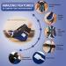 JOBYNA 2-IN-1 Night Splint for Plantar Fasciitis Relief | Heated Ankle Brace & Adjustable Support for Achilles Tendonitis & Foot Drop | International Shipping Available - Buy Online on GoSupps.com