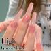 Double Rhythm Translucent Gel Polish - Sheer Neutral 15ML Nail Art (Pink Clear-A1323) | DIY at Home - Buy Online on GoSupps.com