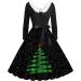Buy Hanxiulin Christmas Sweater Dress Hoodie - Elegant Long Arm Christmas Clothes for Women in Green (XXL) | Perfect Christmas Costume - Buy Online on GoSupps.com