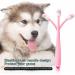 2 Pack Small Dog & Cat Toothbrush 360 Degree Soft Silicone Pet Toothbrush Cat Dental Care Dog Oral Hygiene Deep Clean Pet Teeth Cleaning Kit - Buy Online on GoSupps.com