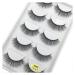 UAMOU 10/50 Boxes 5 Pairs 3D Mink False Eyelashes Soft Lashes Makeup Eyelash Faux Cils Cilios Maquiagem Cheerfully (Color : 5Pairs G805 Size : 10 Boxes 50 Pairs)