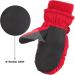 XIAOHAWANG Kids Ski Gloves - Waterproof Dinosaur Mittens for Boys and Girls (Red, 4-8 Years) - Buy Online on GoSupps.com