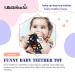 BIGSPINACH Baby Teething Keys Toys Set - Gothic Car Key Baby Teether Combo for 6 to 12 Months Toddler (Black) - Buy Online on GoSupps.com