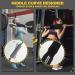 POWER GUIDANCE Barbell Squat Pad - Neck & Shoulder Protective Pad for Squats, Lunges, Hip Thrusts - Anti-Skid Points, Velcro Straps - Fits Standard and Olympic Bars, Black - Buy Online on GoSupps.com