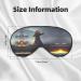 SSIMOO Giant Nuclear Ship Sleep Eye Mask | Breathable Travel Eye Patch for Relaxation - Black - Buy Online on GoSupps.com