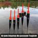 Paradox Fishing Floats Set | 5 Pieces (1.5g-5g) | Glow Stick Fishing Floats for Enhanced Night Fishing - Buy Online on GoSupps.com