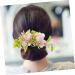 flower bridal comb accesorios para mujer womens hair accessories womens accessories wedding headpiece accessories for women flower headpiece bridal headpiece pp girl bride flowers - Buy Online on GoSupps.com