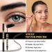MOTIBACK Microblading Eyebrow Pen WaterResistant Eyebrow Pencil 2in1 DualEnd Eyebrow Brush Mascara for LongLasting Defined Eyebrows GrayBrown - Buy Online on GoSupps.com