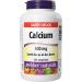 Webber Naturals Calcium Carbonate 250 Tablets + Vitamin C Timed Release 1000 mg 150 Tablets Bundle Calcium Carbonate + Release 1 000 mg - Buy Online on GoSupps.com