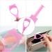 Fadcaer 3 In 1 Makeup Eyelash Tool Mascara Shield Guard 3 Pieces Eyelash Brush Curler Guide Upper Lower Eye Lash Mascara Applicator Guide Eyelash Brush Tool Eyelash Comb Separator for Ladie Girl Women - Buy Online on GoSupps.com