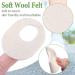 Noverlife 54PCS Oval Shaped Felt Callus Protective Foot Pads - Pain Relief Cushions for Corns, Toes, and Metatarsal - Adhesive Self-Stick Blister Pads - Breathable Foot Care Solution - Buy Online on GoSupps.com
