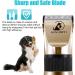 Bonve Pet Dog Clippers - Professional Low Noise Rechargeable Grooming Kit for Dogs, Cats, and Other Pets - Gold - Buy Online on GoSupps.com