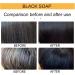 Anti Gray Bar Cover Soap For Gray Hair Reverse Gray Hair Soap anti gray bar men Hair Darkening Shampoo Bar Solid Shampoo Bar (2pc) - Buy Online on GoSupps.com
