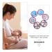 SEWACC 6Pcs Breastfeeding Cushion Covers - Premium Breathable Polyester Cotton Feeding Pads | International Shipping - Buy Online on GoSupps.com
