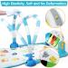 UNIH Baby Gym Play Mat with Kick and Play Piano, Water Mat, Tummy Time Mat - Musical Light Activity Center for Infants, Toddlers - Blue - Buy Online on GoSupps.com