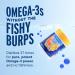 Oceanblue Essentials Brain Fuel 60ct Burpless Fish Oil High Potency Omega 3 DHA Supplement for Brain and Eye Support 1000 mg Tasty Orange Flavor 1 Month Supply - Buy Online on GoSupps.com