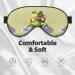 Funny Frog Yoga Eye Mask | Unisex Adjustable Blackout Sleep Mask for Travel & Naps - Buy Online on GoSupps.com