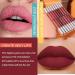 Ckfyahp 10pcs Liquid Lipstick Set - 9 Nude Matte Lipsticks + 1 Lip Plumper | Waterproof & Pigmented Lip Gloss Gift Set for Women - Buy Online on GoSupps.com