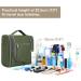 Travel Hanging Toiletry Wash Bag Makeup Organizer - Army Green (Large) for Women, Girls, Kids - Buy Online on GoSupps.com