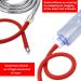Premium Shower Enema Douche Nozzles for Men & Women - Metal 5-Hole Spray & Comfortable Silicone Attachment - Reusable Enema Hose - Buy Online on GoSupps.com