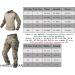 HARGLESMAN Men's Tactical Military Suit Long Sleeve Army Uniform with Knee Pads - Black Camo | Size Medium - Buy Online on GoSupps.com