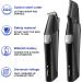 KEMEI Black Beard Trimmer for Men Cordless 2-in-1 Body & Facial Grooming Kit Waterproof USB Rechargeable km-5040 - Buy Online on GoSupps.com