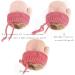 Infant Toddlers Winter Mittens | Cute Cartoon Gloves for Baby Girls Boys 0-3 Years | Dual Layers Plush Padded Knitted Mittens with Anti-Lost String - Pink - Buy Online on GoSupps.com