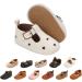 Baby Girl Mary Jane PU Leather First Walking Shoes | Anti-Slip Infant Princess Shoes 0-6 Months | White - Buy Online on GoSupps.com