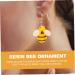 30pcs Simulation Bee Hair Barrettes Hair Clip 3d Resin Slices Resin Bee Ornament Ladybug Child Charm - Buy Online on GoSupps.com