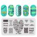 WOKOTO 6Pcs Valentine's Day Nail Art Stamping Plates Set - Cat Butterfly Design Stainless Steel Templates for Manicure - Nail Image Polish Kit - Buy Online on GoSupps.com