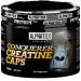 Creatin Creapure capsules vegan mhd + high -dose - 240 caps - Creatine monohydrate - creatine from Alzchem from Germany - 750 mg creatine monohydrates powder (1 Pack)